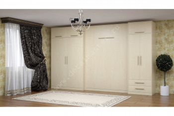 Комплект мебели со шкаф-кроватью трансформер Ратмир в Новом Шарапе - novyj-sharap.mebel54.com | фото