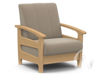 Кресло для отдыха Омега (бук лак/CATANIA LATTE) в Новом Шарапе - novyj-sharap.mebel54.com | фото